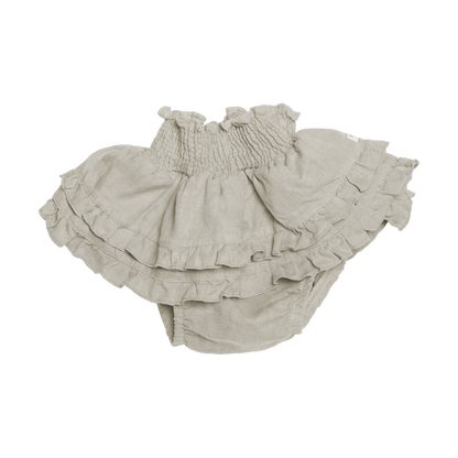 Vaibi Linen Bloomers | Dune