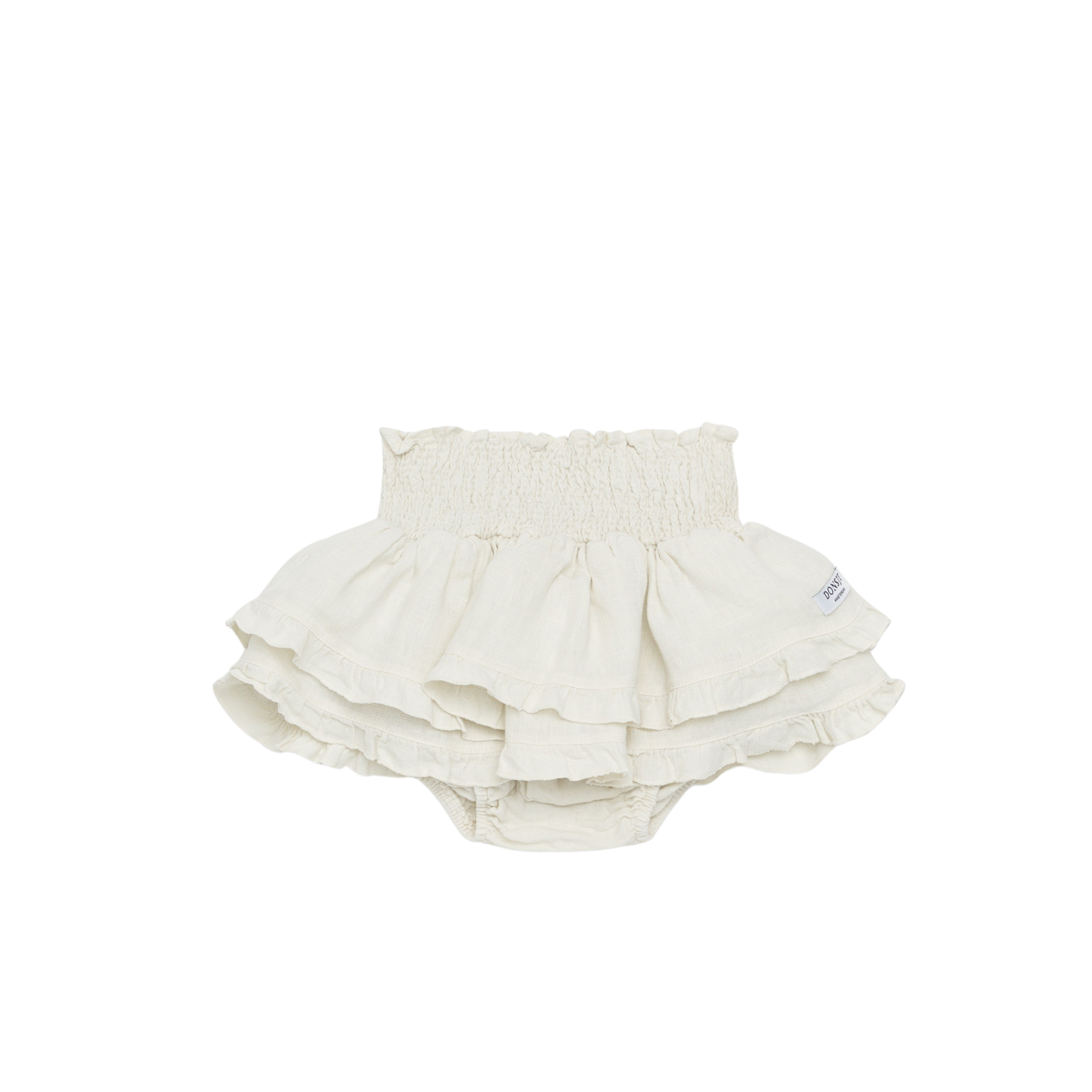 Vaibi Linen Bloomers | Off White