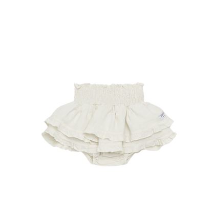 Vaibi Linen Bloomers | Off White
