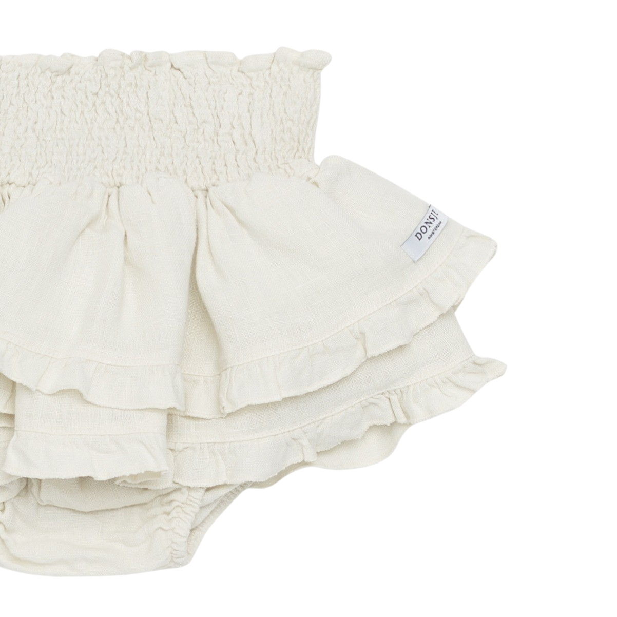 Vaibi Linen Bloomers | Off White