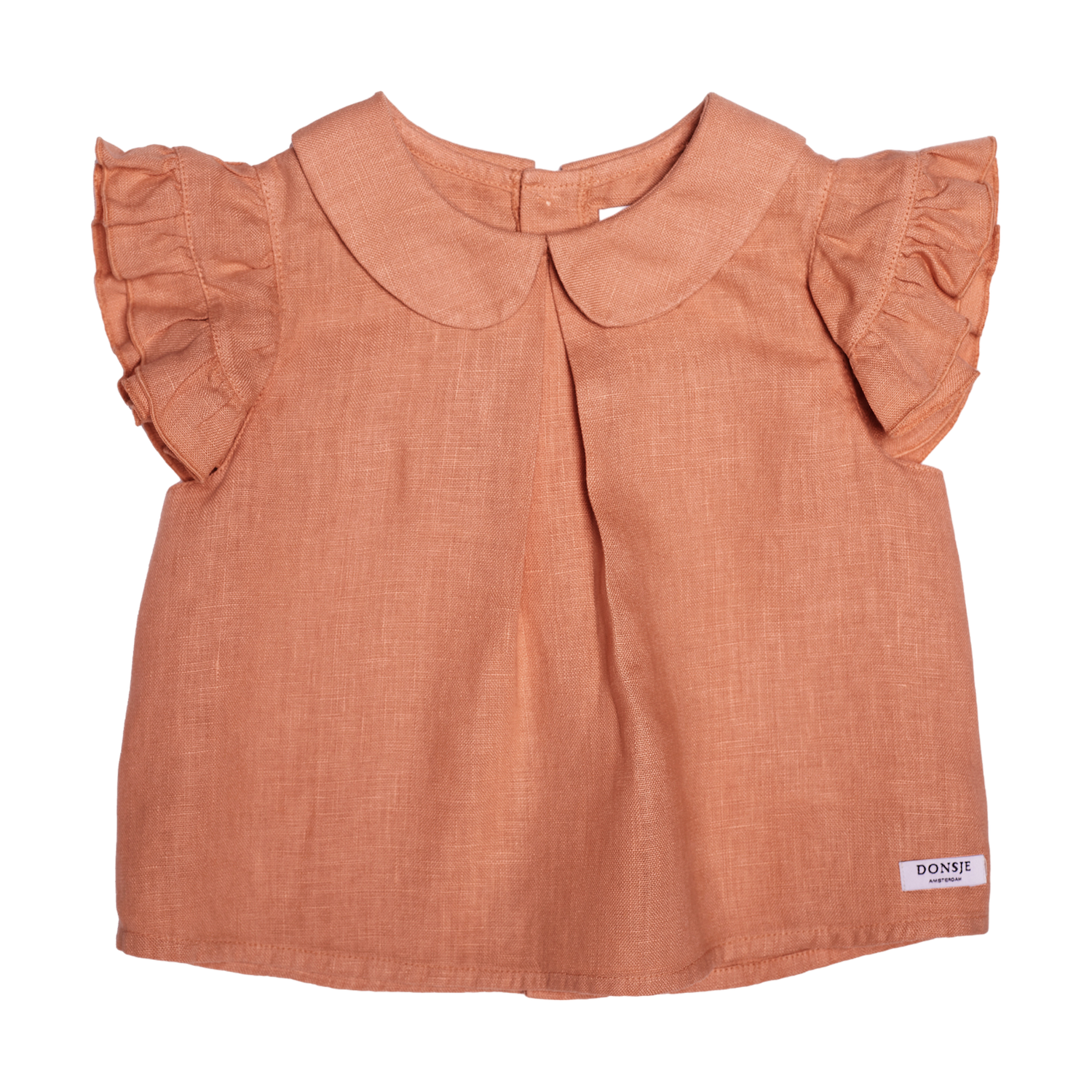 Mimi Linen Blouse | Ginger Spice