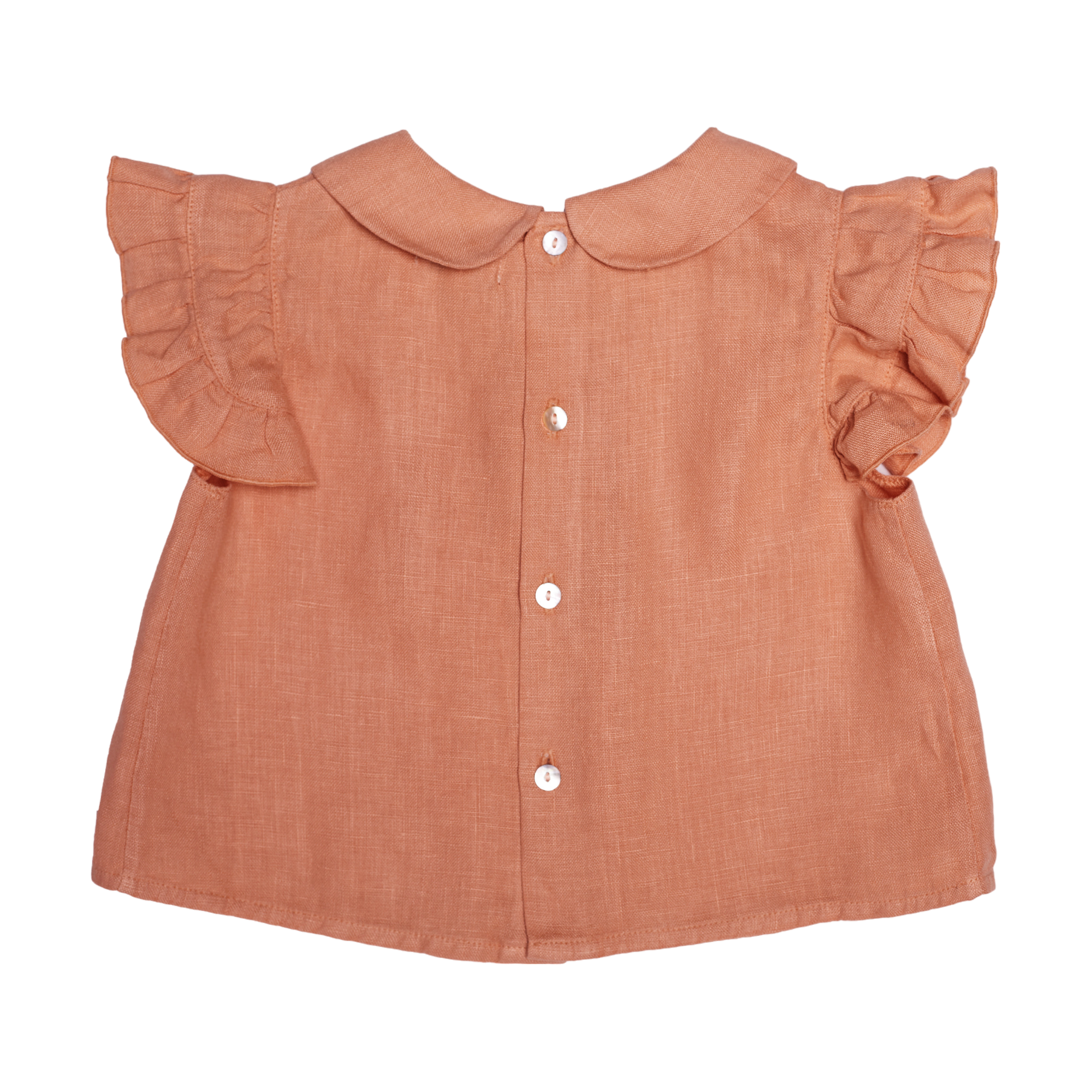 Mimi Linen Blouse | Ginger Spice