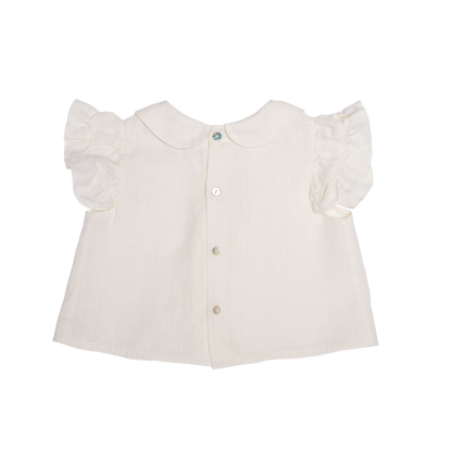 Mimi Linen Blouse | Off White