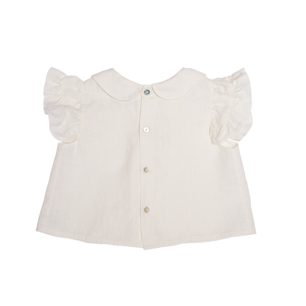 Mimi Linen Blouse | Off White