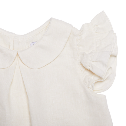 Mimi Linen Blouse | Off White