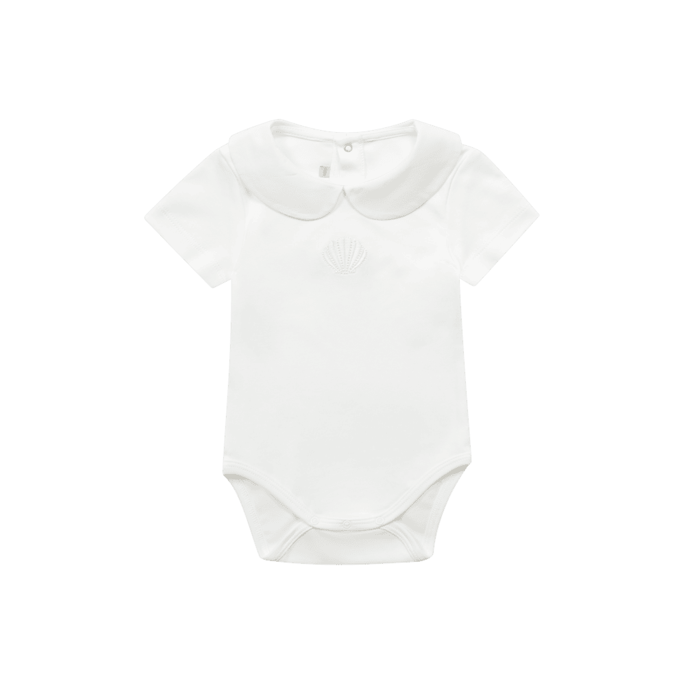 Ocee Bodysuit | Scallop | Off White