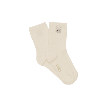 Bell Socks | Bunny | Warm White