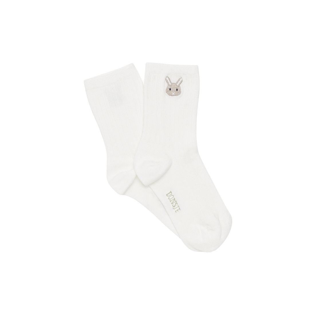 Qell Socks | Bunny | Warm White