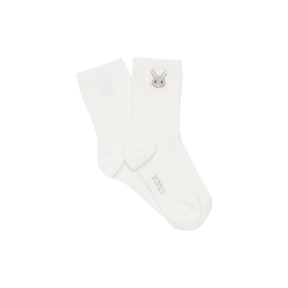 Bell Socks | Bunny | Warm White