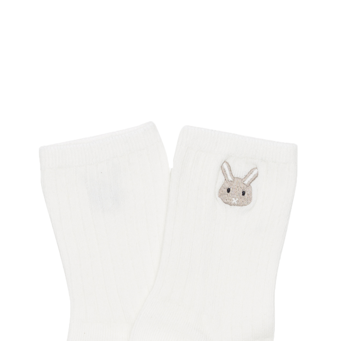 Qell Socks | Bunny | Warm White