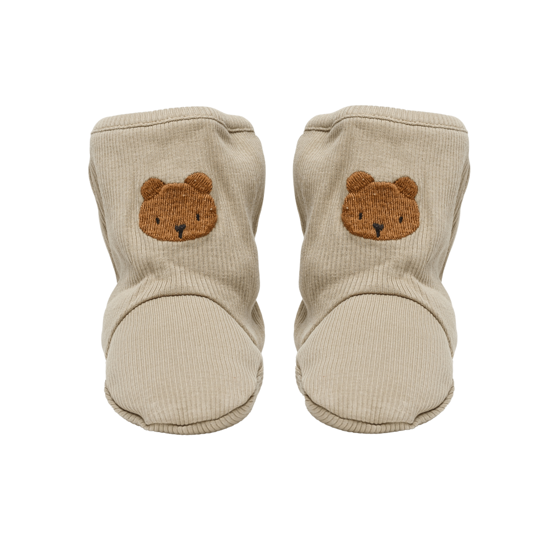 Bobo Booties | Bear | Dusty Green