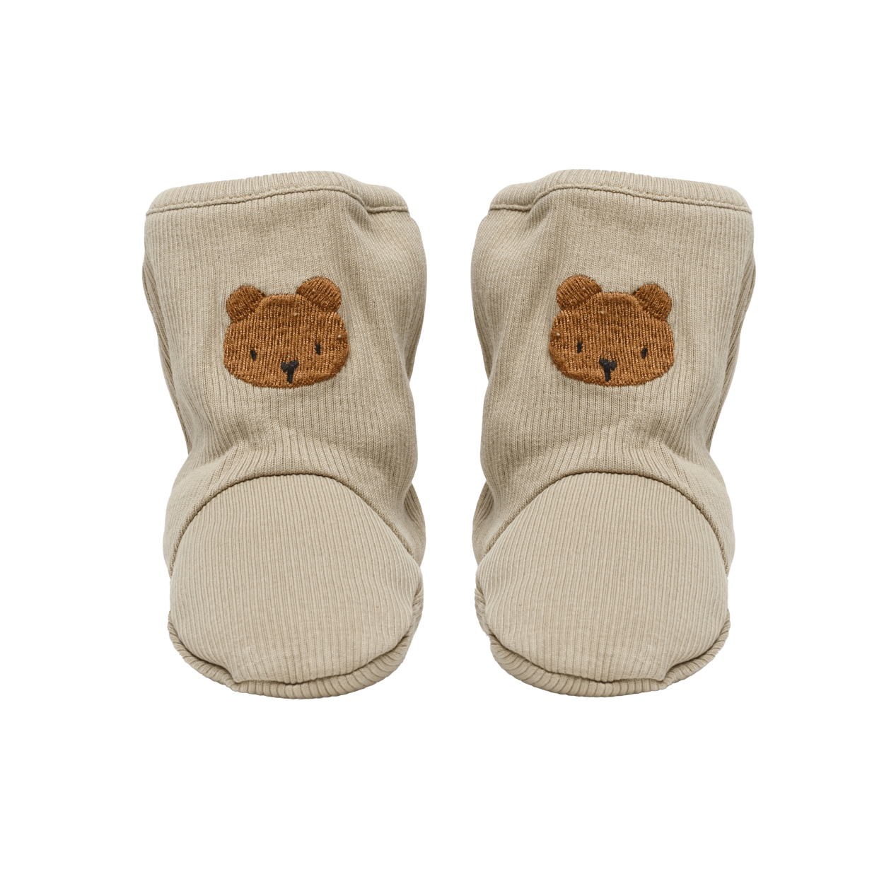 Bobo Booties | Bear | Dusty Green