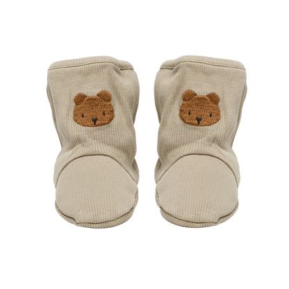 Bobo Booties | Bear | Dusty Green