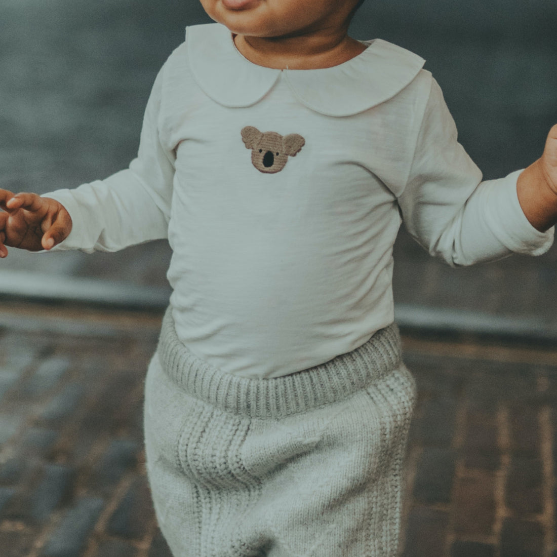 Qavo Bodysuit | Koala | Off White