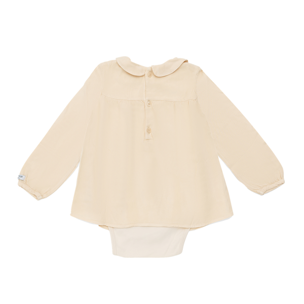 Kaia Bodysuit | Bright Almond