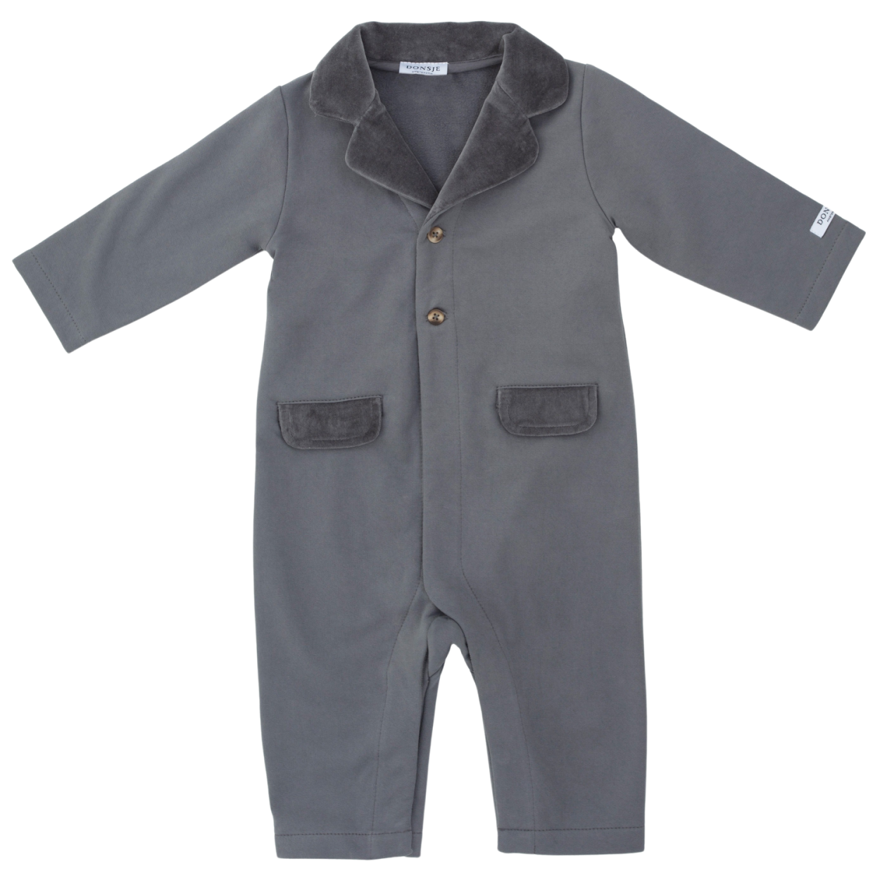 Alane Jumpsuit | Navy Grey