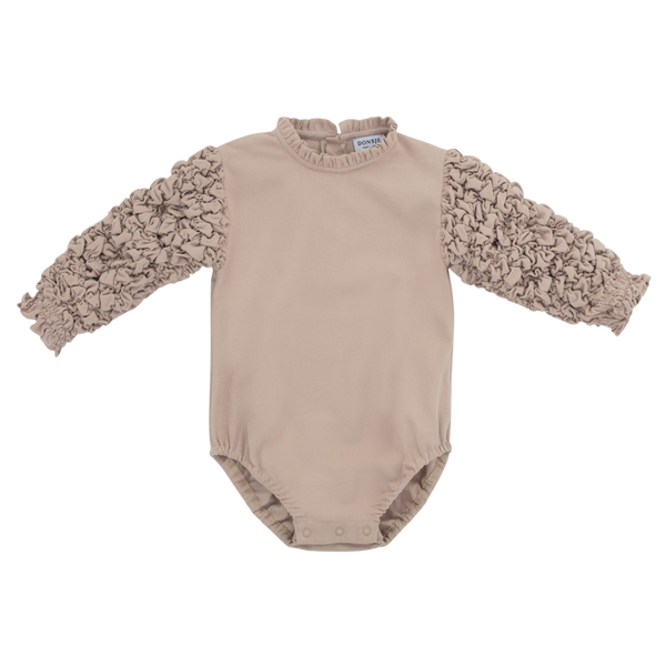 Ibella Romper | Lavender Brown
