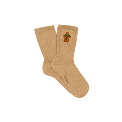 Lala Socks | Gingerbread | Biscuit