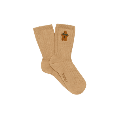 Lala Socks | Gingerbread | Biscuit