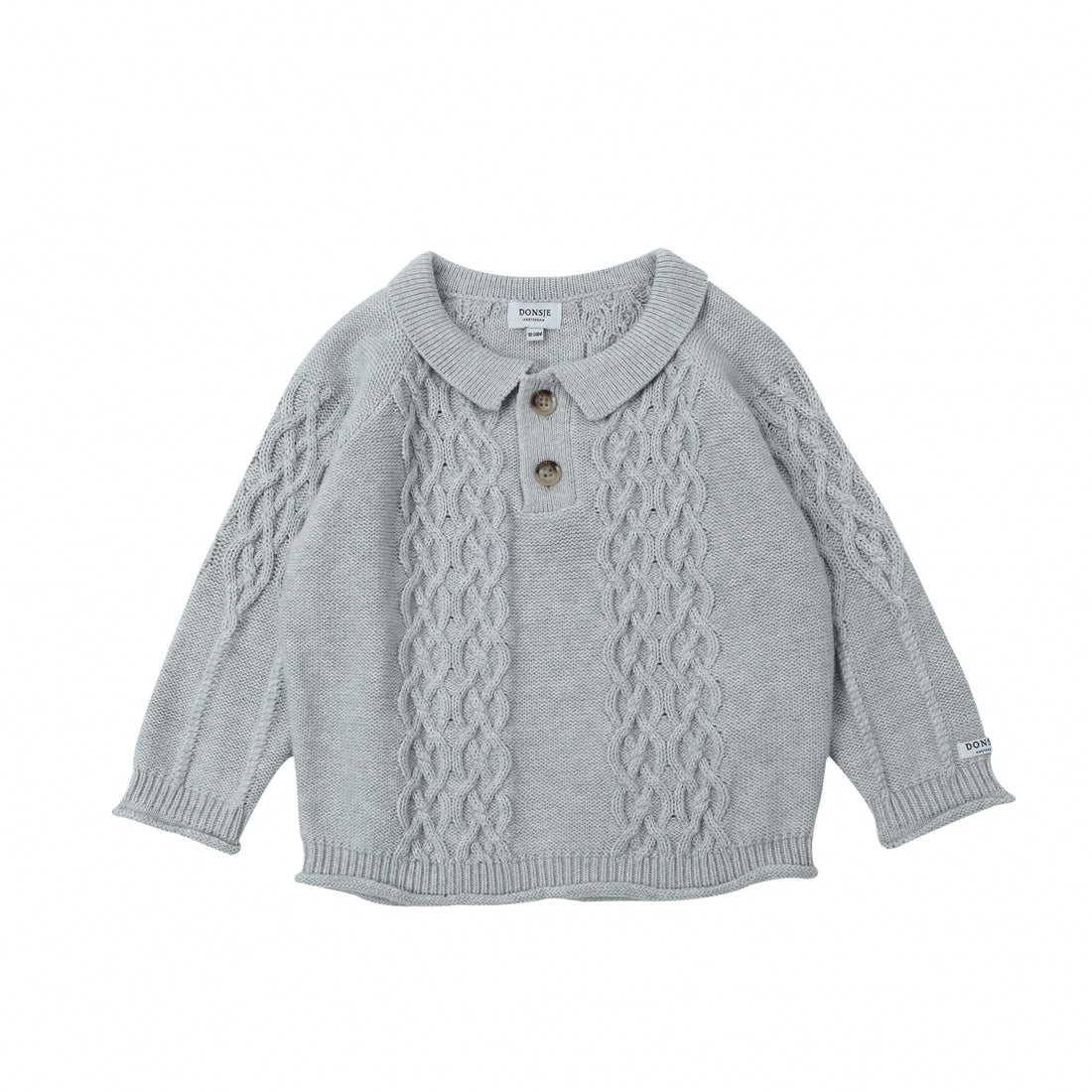 Reeder Sweater | Soft Grey Melange