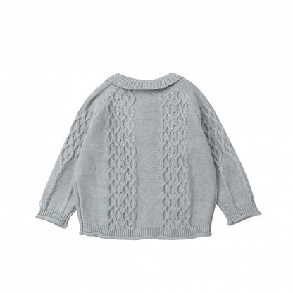 Reeder Sweater | Soft Grey Melange