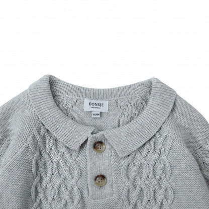 Reeder Sweater | Soft Grey Melange