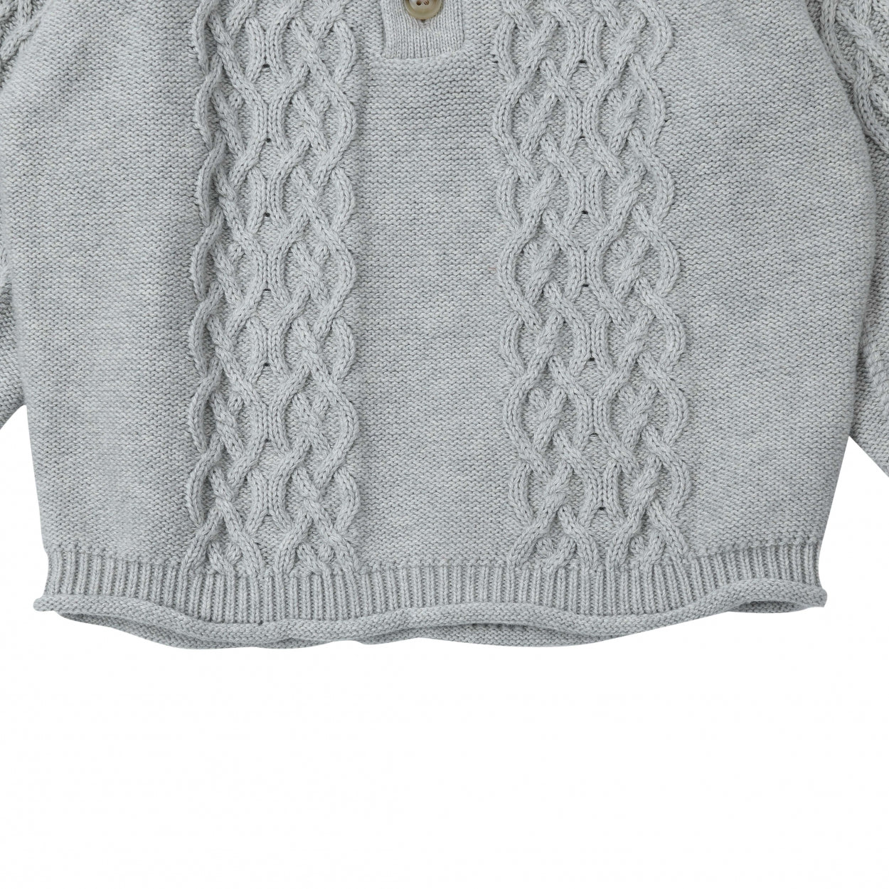 Reeder Sweater | Soft Grey Melange