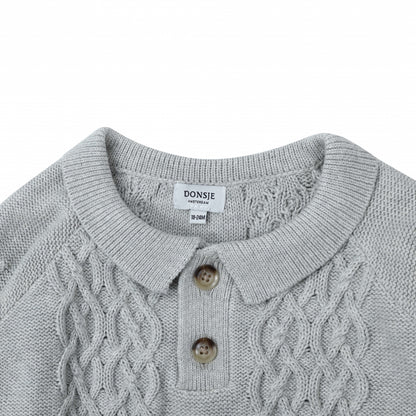 Reeder Sweater | Soft Grey Melange