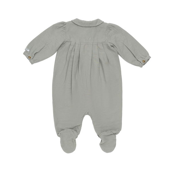 Nanieke Onesie | Pigeon Blue