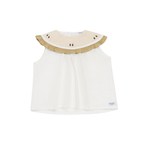Frutys Blouse | Pear | Crispy White