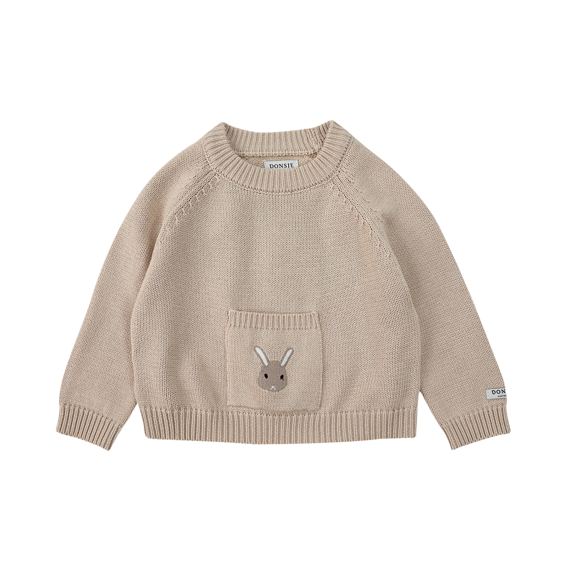 Qoeke Sweater | Bunny | Macaroon