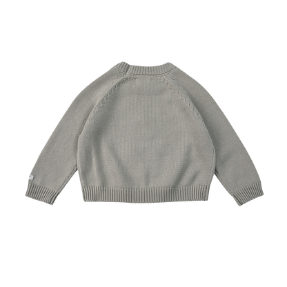 Loeke Sweater | Panda | Silver Grey