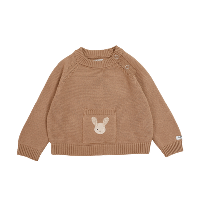 Loeke Sweater | Fluffy Bunny | Rose Mocha