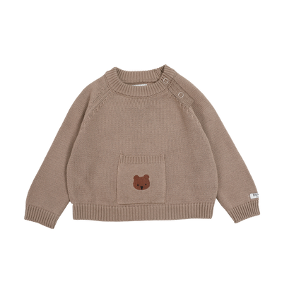 Loeke Sweater | Bear | Taupe