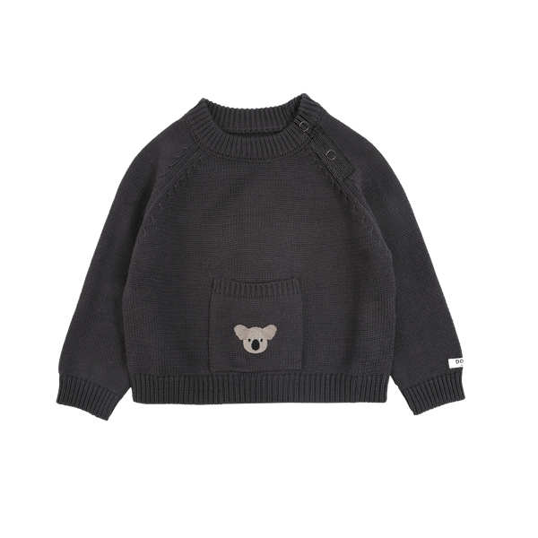 Loeke Sweater | Koala | Blue Marine