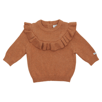 Mare Sweater | Amber Brown Melange