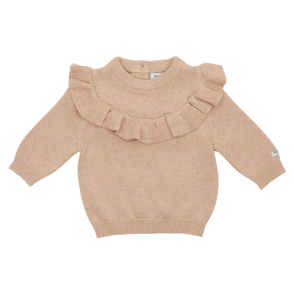 Mare Sweater | Light Coral Melange