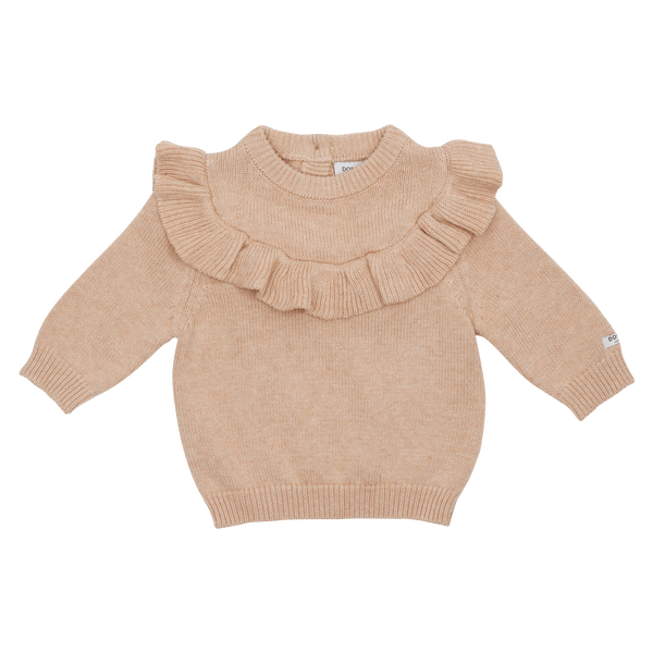 Mare Sweater | Light Coral Melange