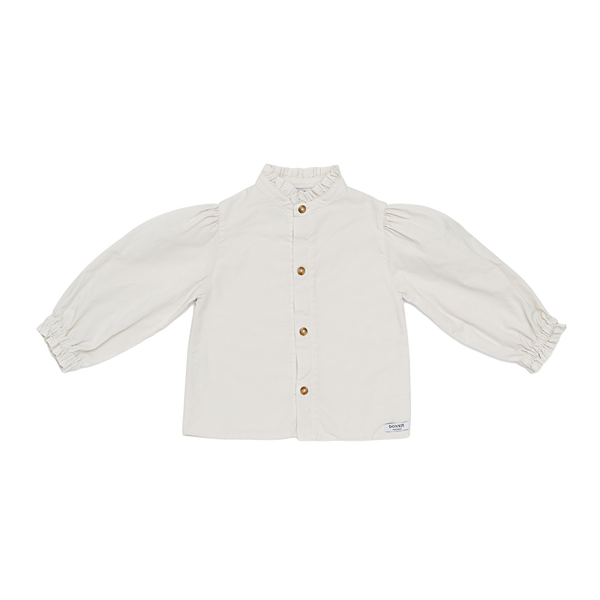 Qoze Blouse | White Sand