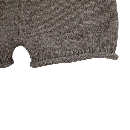 Rino Merino Wool Bloomers | Dark Taupe Melange