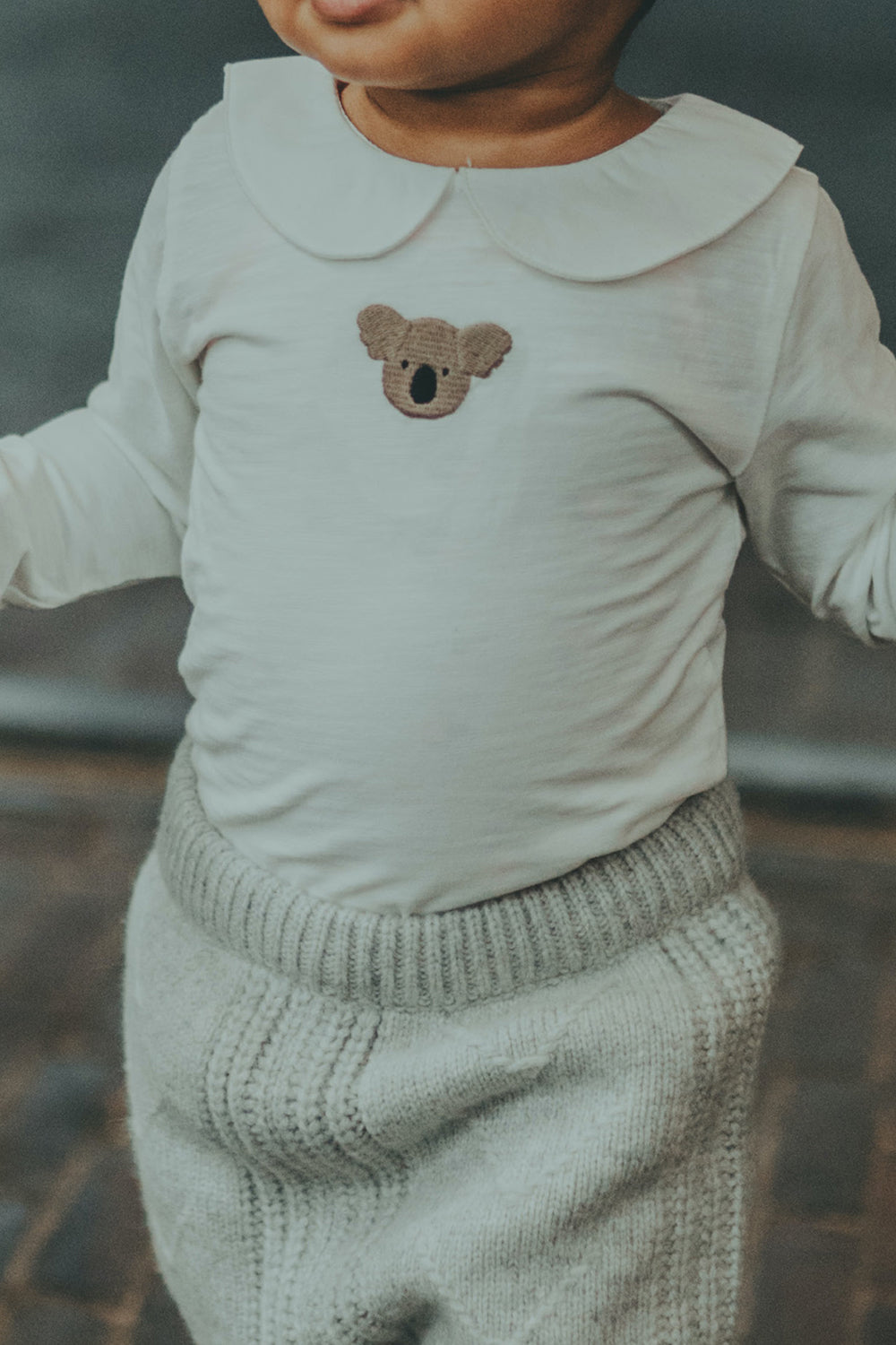 Davo Bodysuit | Koala | Off White