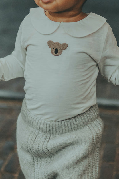 Davo Bodysuit | Koala | Off White