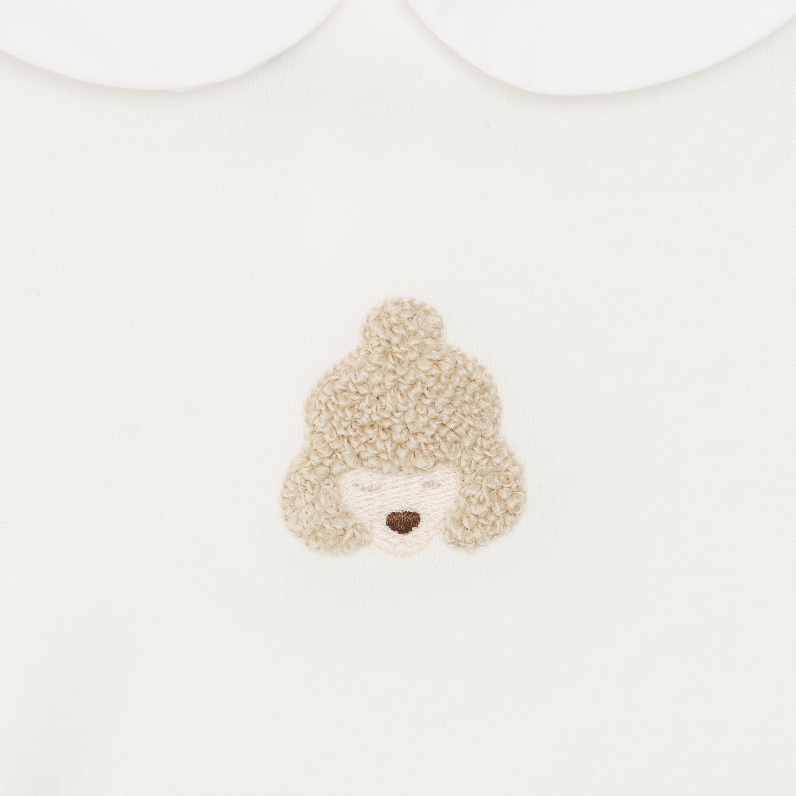 Davo Bodysuit | Poodle | Off White – Donsje Amsterdam