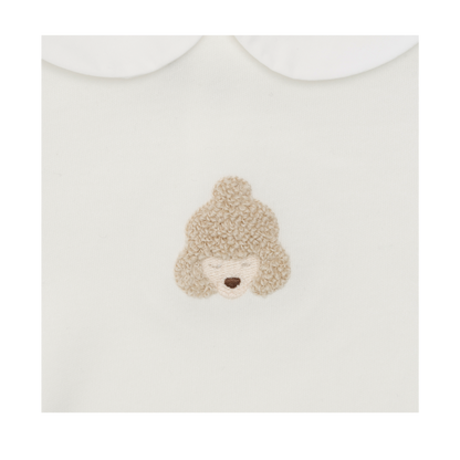 Davo Bodysuit | Poodle | Off White