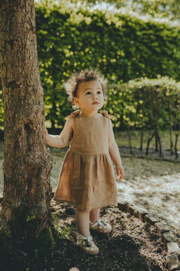 Gisele Linen Dress | Clay