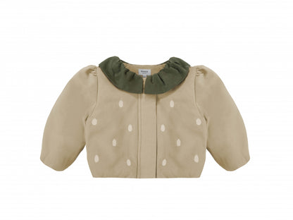 Julie Jacket | Lemon | Vintage Khaki