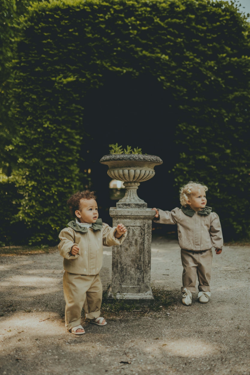 Julie Jacket | Lemon | Vintage Khaki