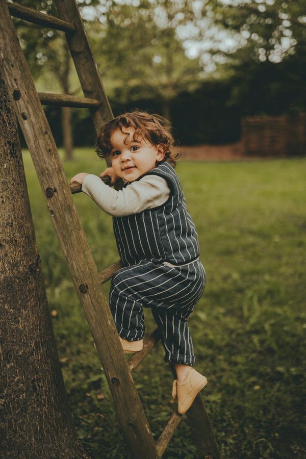 Mink Trousers | Night Blue Melange