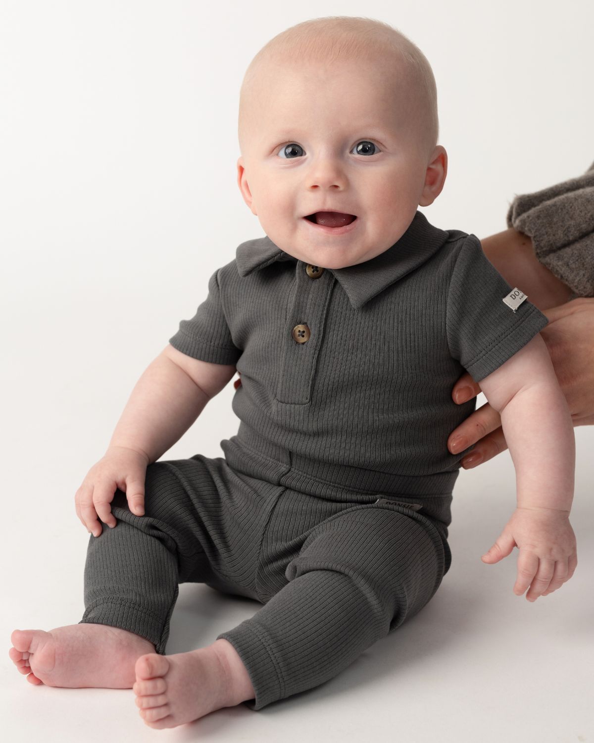 Moli Bodysuit | Stone Grey