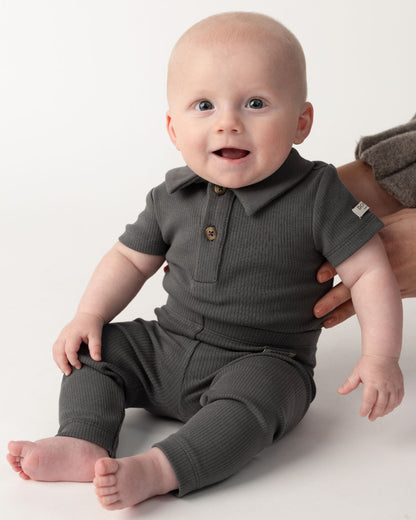 Moli Bodysuit | Stone Grey